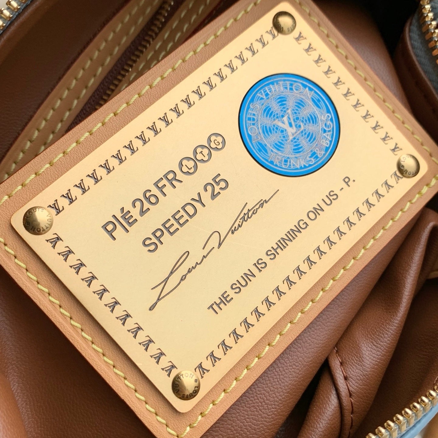 Louis Vuitton LV M24443 Speedy P9 Bandoulière 25 Bag Sky Blue