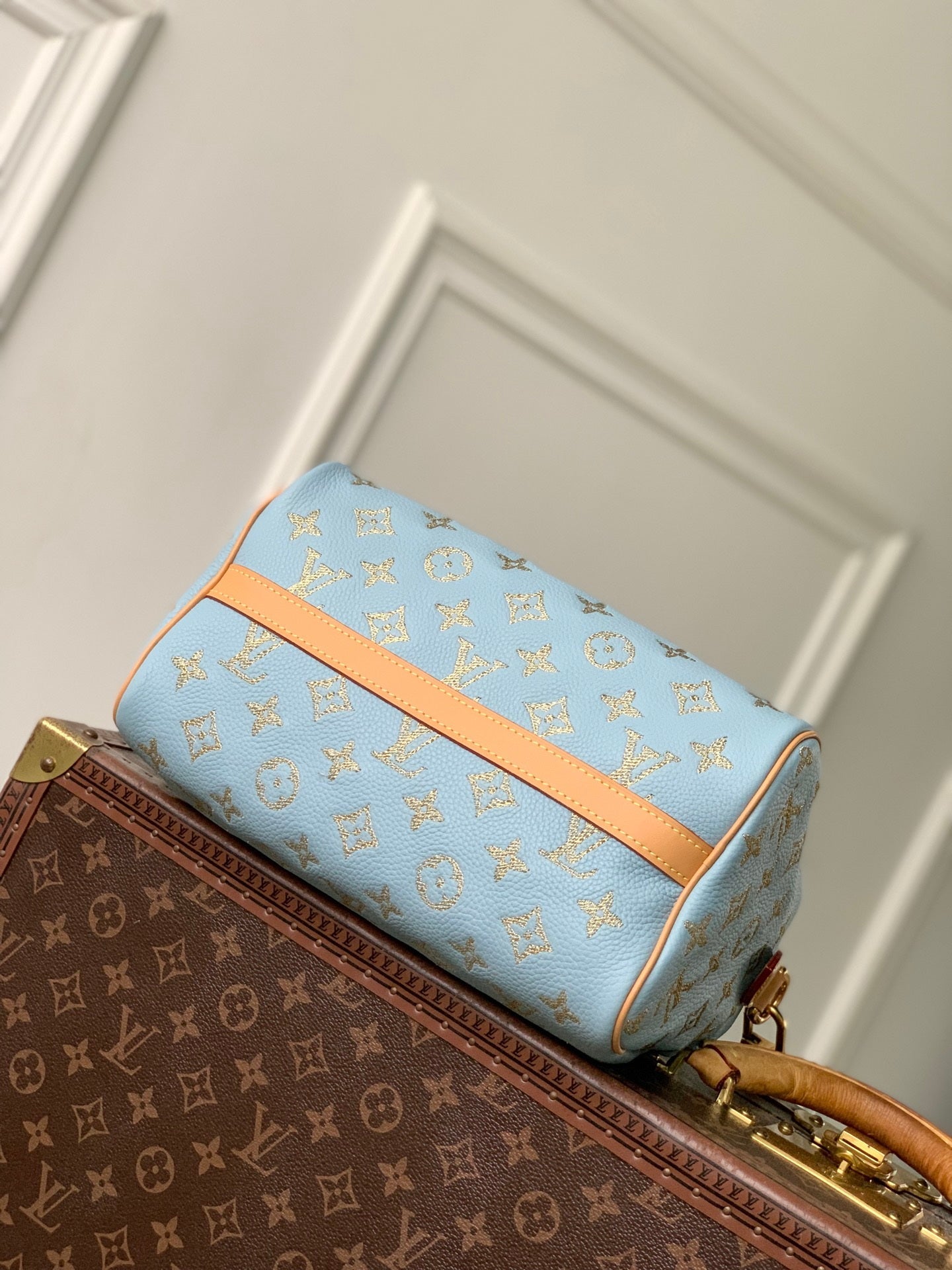 Louis Vuitton LV M24443 Speedy P9 Bandoulière 25 Bag Sky Blue - Default Title - View 4