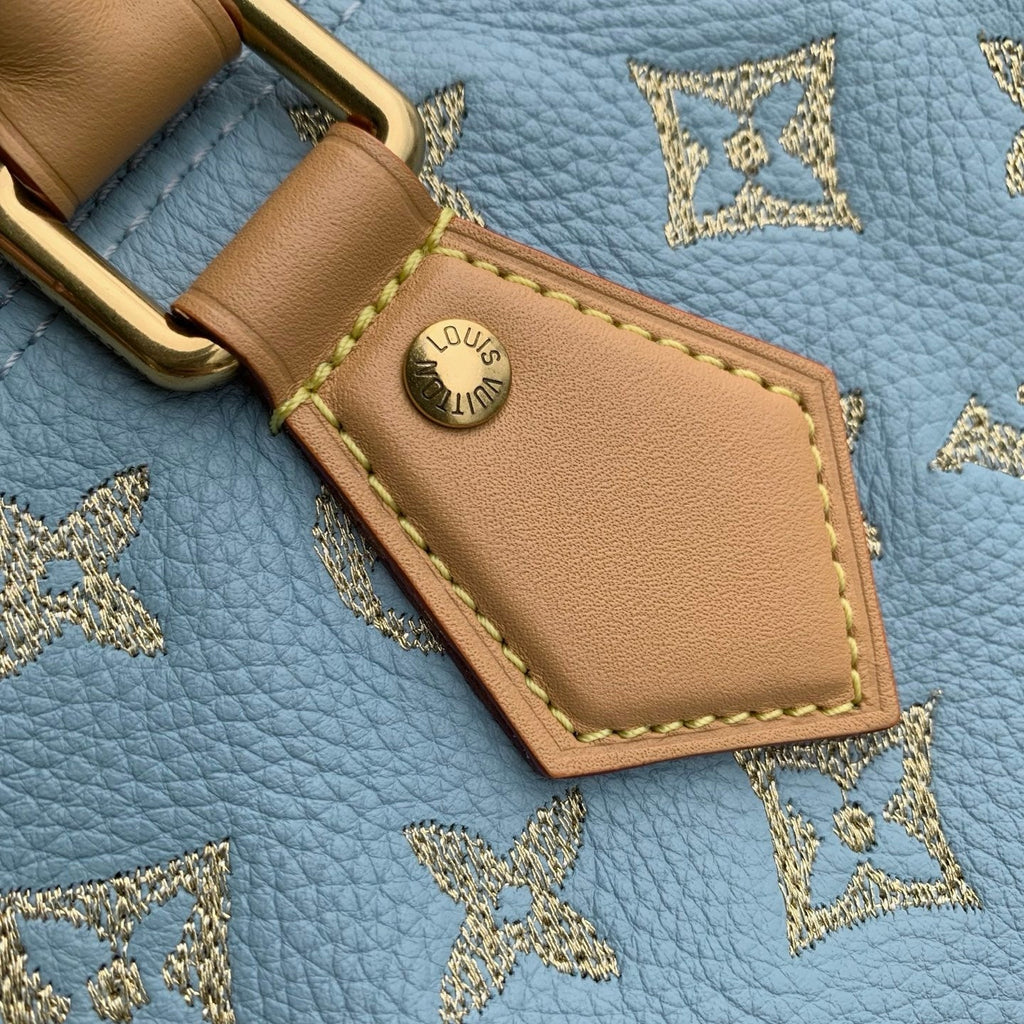 Louis Vuitton LV M24443 Speedy P9 Bandoulière 25 Bag Sky Blue