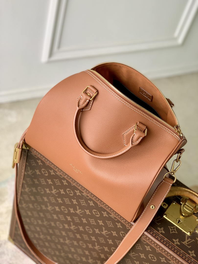 Louis Vuitton LV M24892 Speedy 30 Soft Low Key Cognac - Default Title - View 9