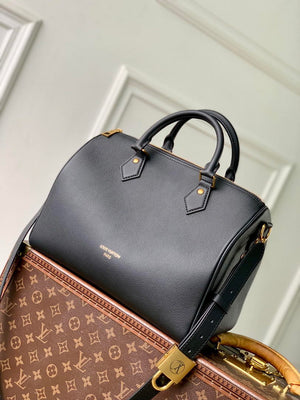 Louis Vuitton LV M24891 Speedy 30 Soft Low Key Black - Default Title - View 1