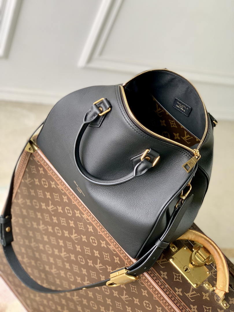 Louis Vuitton LV M24891 Speedy 30 Soft Low Key Black - Default Title - View 9