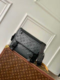 Louis Vuitton LV M25121 Messenger Voyager PM Monogram Shadow
