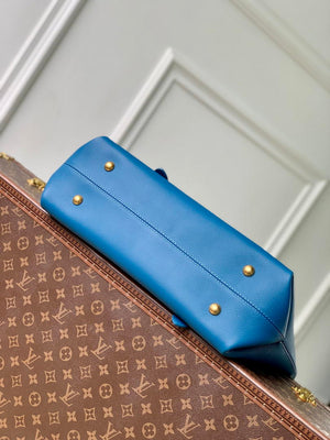 Louis Vuitton LV M25341 Low Key Cabas MM Bag Blue - Default Title - View 4
