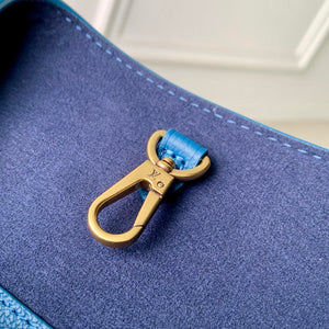 Louis Vuitton LV M24856 Low Key Hobo MM Bag Blue - Default Title - View 8