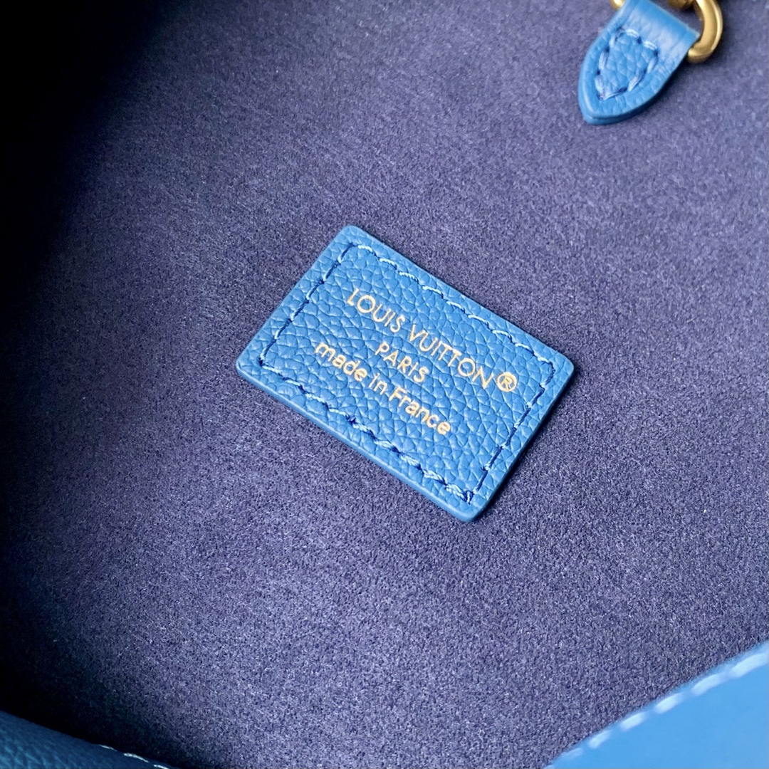 Louis Vuitton LV M24856 Low Key Hobo MM Bag Blue - Default Title - View 12