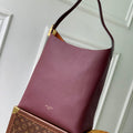 Louis Vuitton LV M24856 Low Key Hobo MM Bag Wine Red - Default Title - View 1