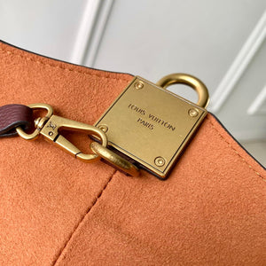 Louis Vuitton LV M24856 Low Key Hobo MM Bag Wine Red - Default Title - View 6