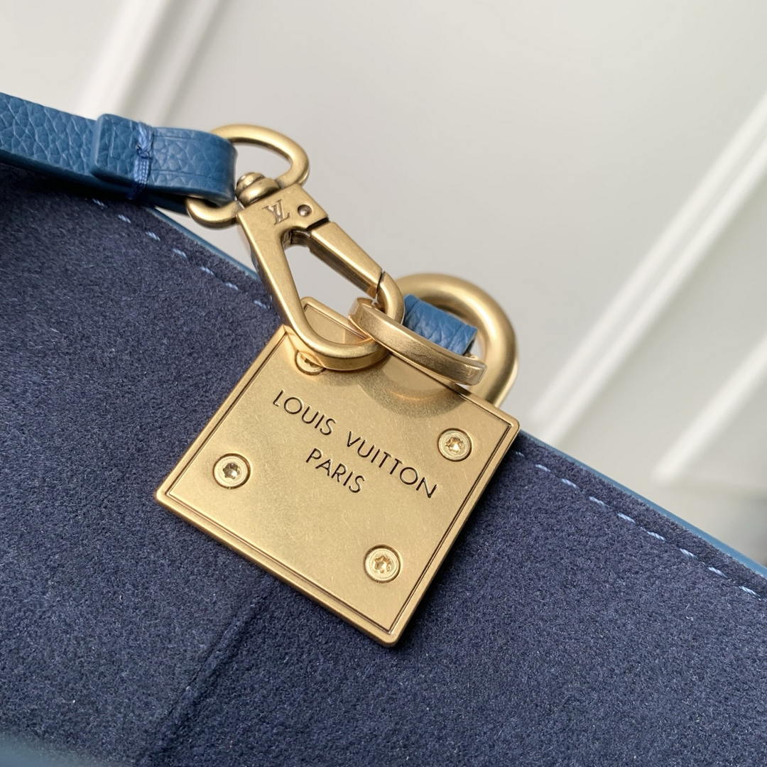Louis Vuitton LV M25543 Low Key All In BB Bag Blue