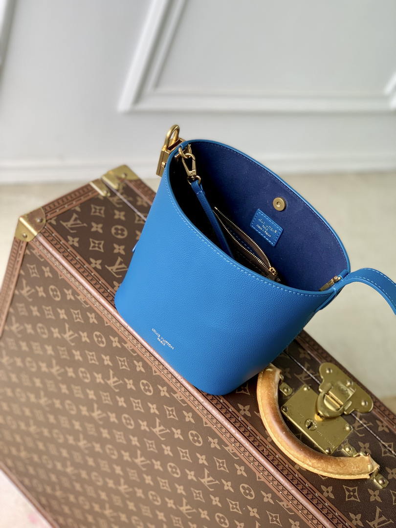 Louis Vuitton LV M25543 Low Key All In BB Bag Blue