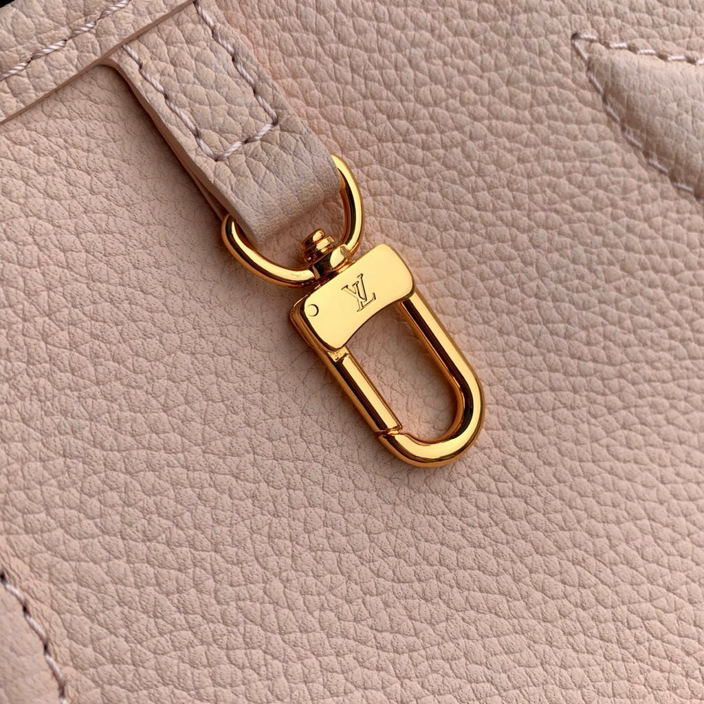 Louis Vuitton LV M25657 Neverfull Bandoulière Inside Out BB Bag Monogram Limestone