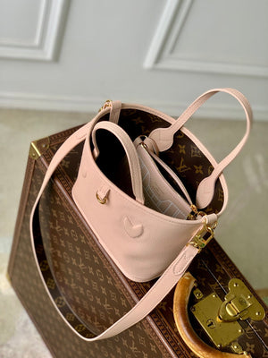 Louis Vuitton LV M25657 Neverfull Bandoulière Inside Out BB Bag Monogram Limestone - Default Title - View 18