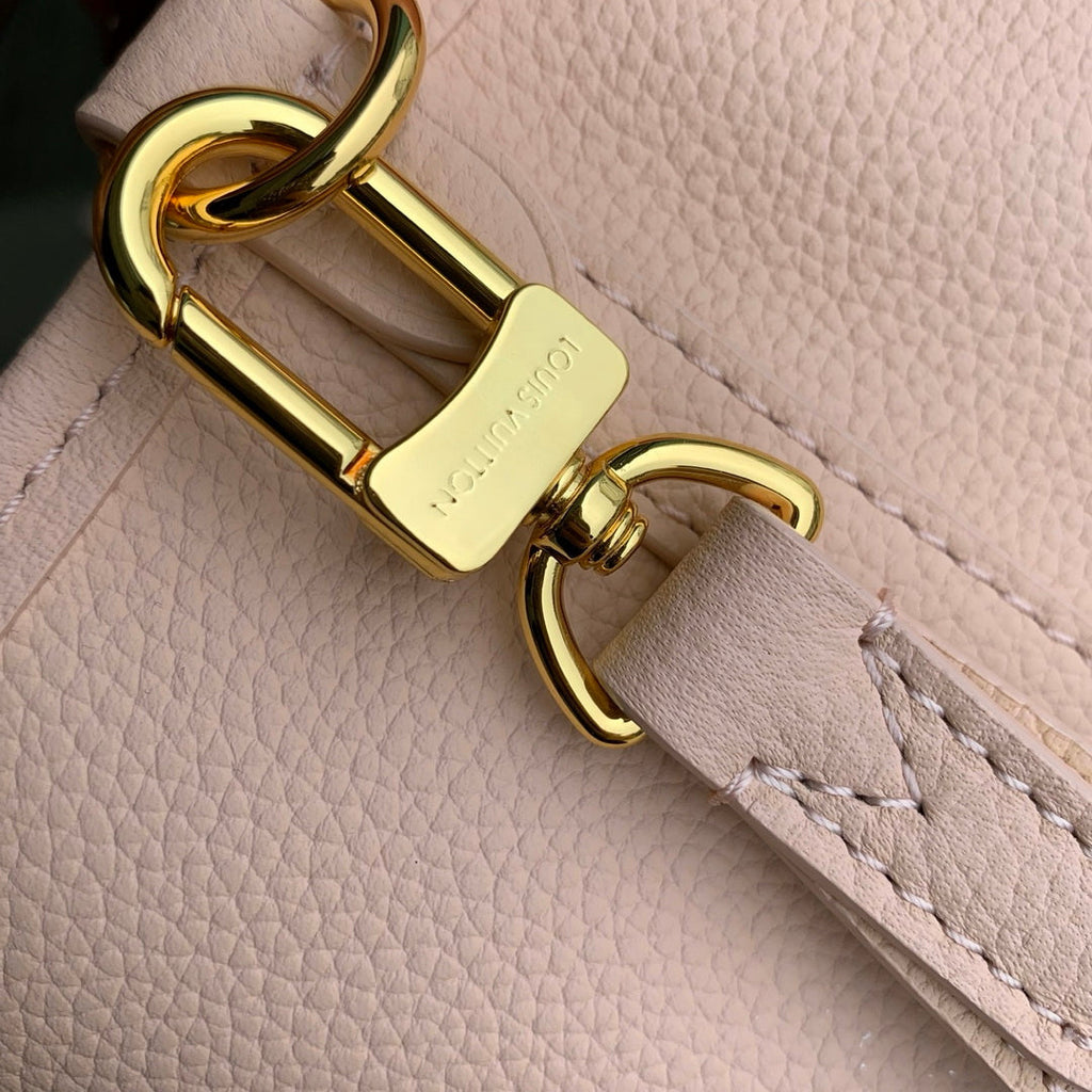 Louis Vuitton LV M25657 Neverfull Bandoulière Inside Out BB Bag Monogram Limestone