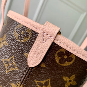 Louis Vuitton LV M25657 Neverfull Bandoulière Inside Out BB Bag Monogram Limestone - Default Title - View 8