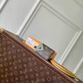 Louis Vuitton LV M25659 Magnetic Card Holder Borneo Green