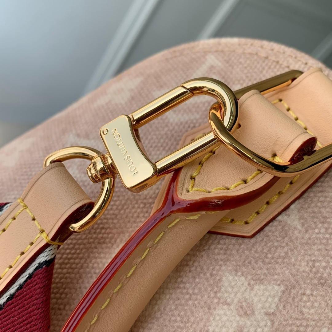 Louis Vuitton LV M25728 Alma BB Bag Travels With Grace Coddington Meowgram coated canvas - Default Title - View 6