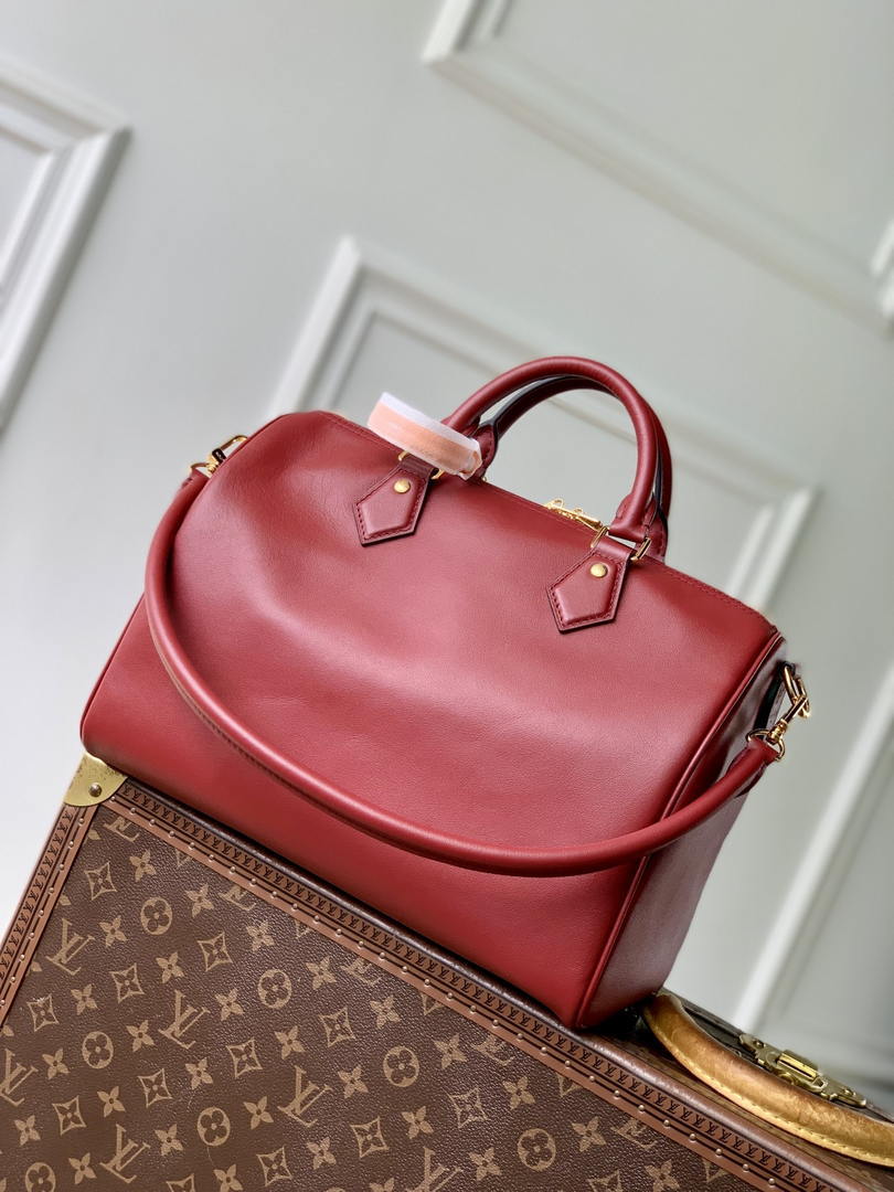 Louis Vuitton  LV M25766 Speedy 30 Soft Bag Travels With Grace Coddington  Red - Default Title - View 3