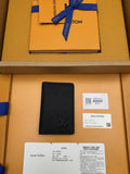 Louis Vuitton LV M25951 Pocket Organizer LV Aerogram Black