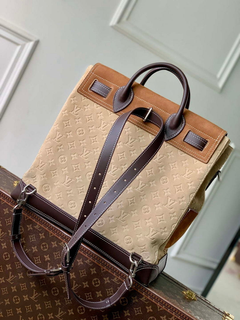 Louis Vuitton LV M26019 Steamer 40 Bag Tan