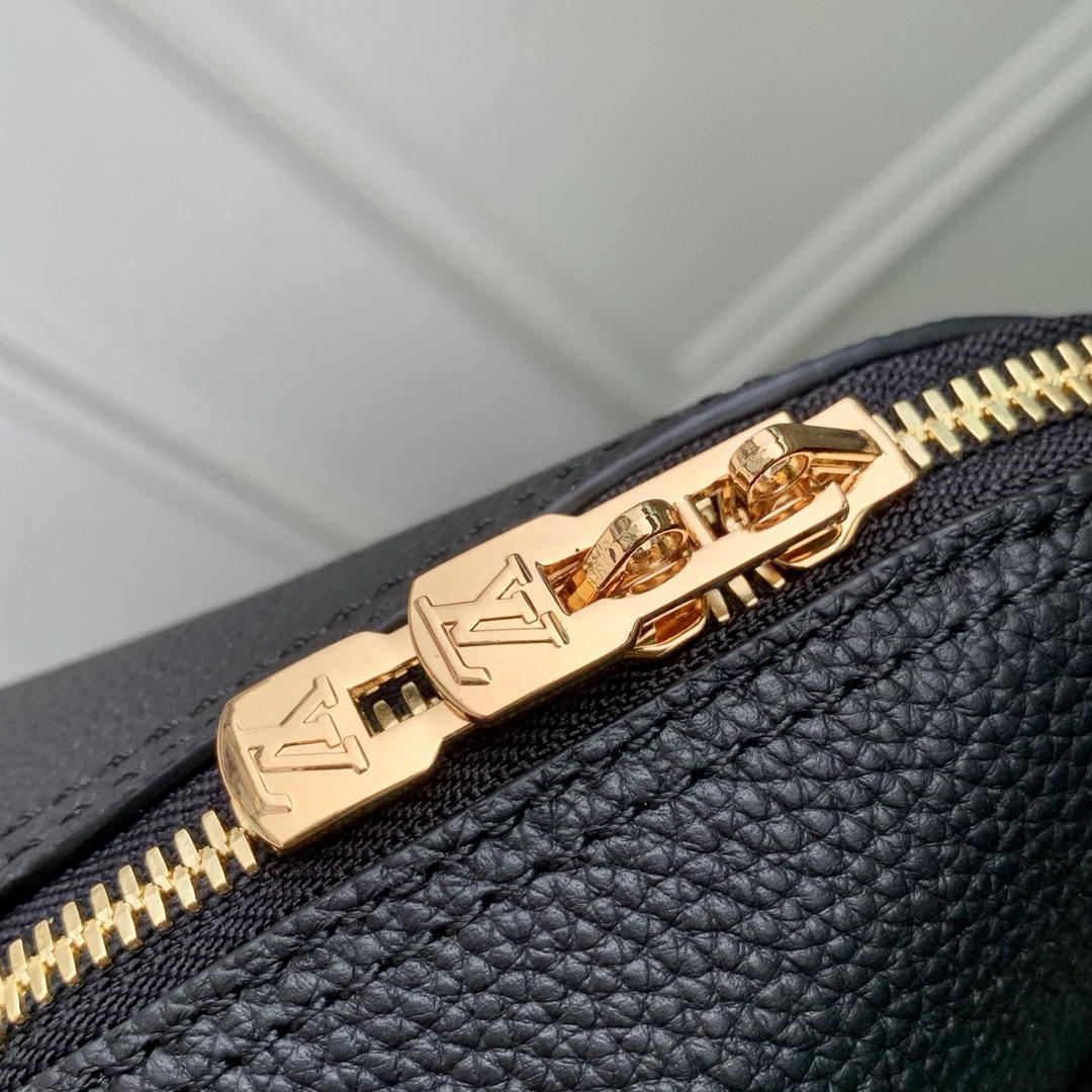 Louis Vuitton  LV M29445 Alma Trunk  BB Bag Monogram Empreinte Leather Black