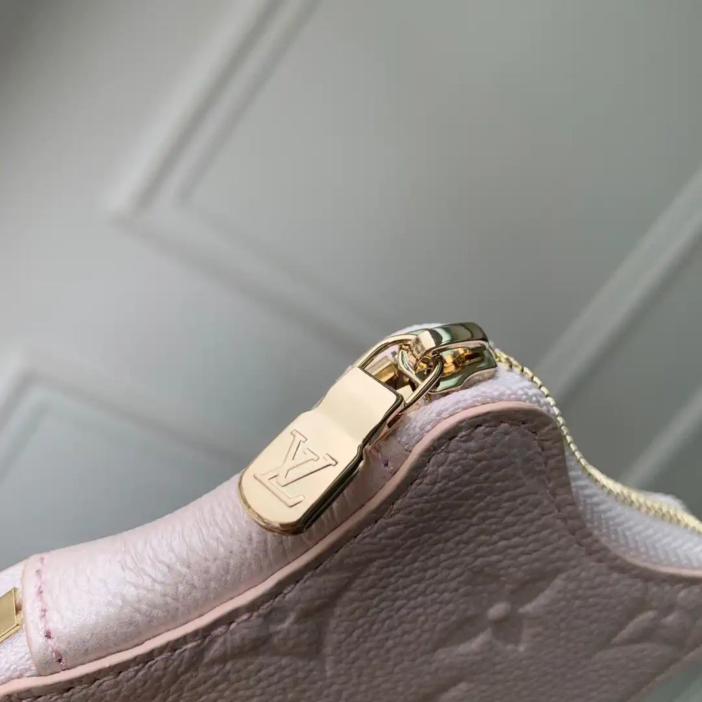Louis Vuitton LV M26575 Spark Purse Wallet Pearl powder Monogram Empreinte