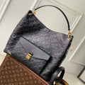 Louis Vuitton LV M27189 Hobo M¨¦tis Bag Black