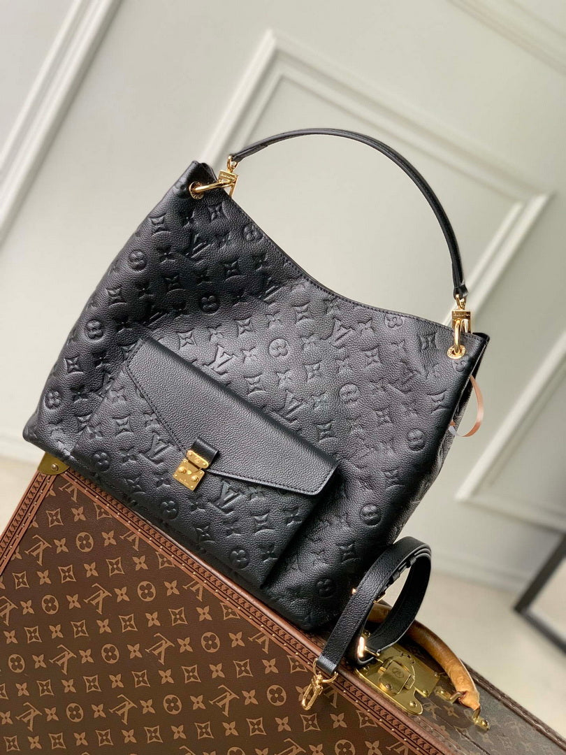 Louis Vuitton LV M27189 Hobo M¨¦tis Bag Black