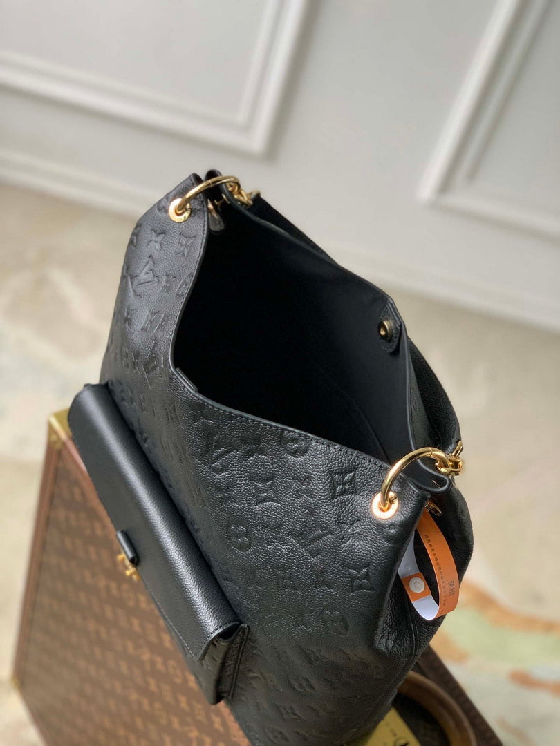 Louis Vuitton LV M27189 Hobo M¨¦tis Bag Black
