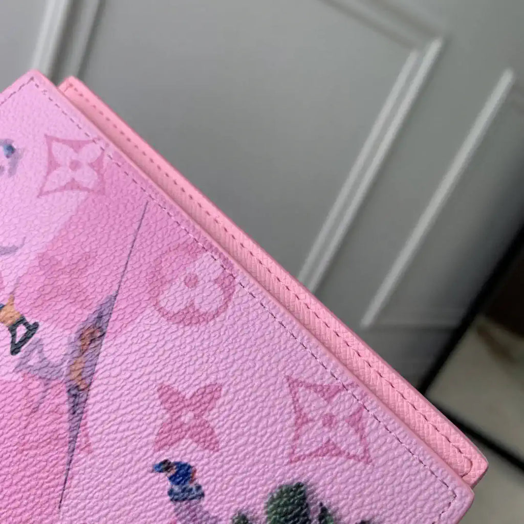 Louis Vuitton LV M27229 Passport Cover Pink