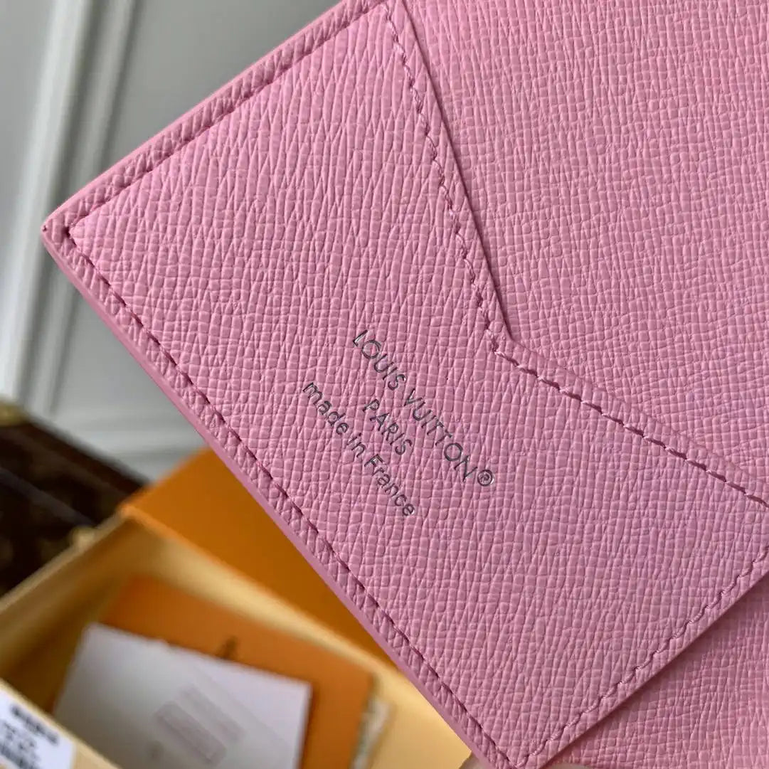 Louis Vuitton LV M27229 Passport Cover Pink