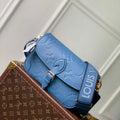 Louis Vuitton LV M27362 Diane Handbag  Blue Jean