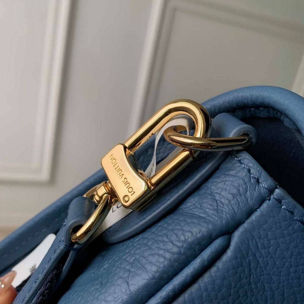 Louis Vuitton LV M27362 Diane Handbag  Blue Jean