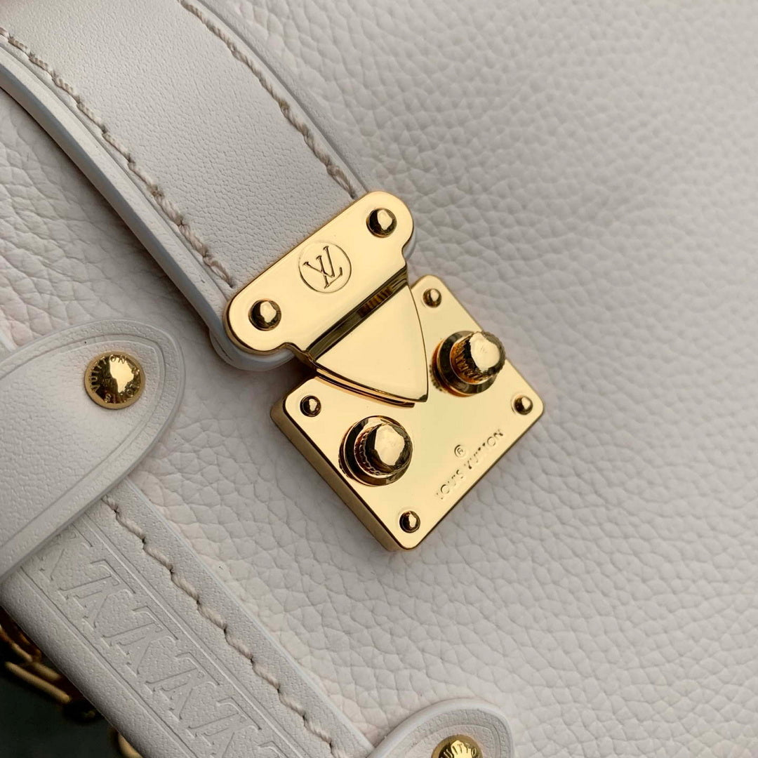 Louis Vuitton LV M27438 Side Trunk PM Bag Chalk