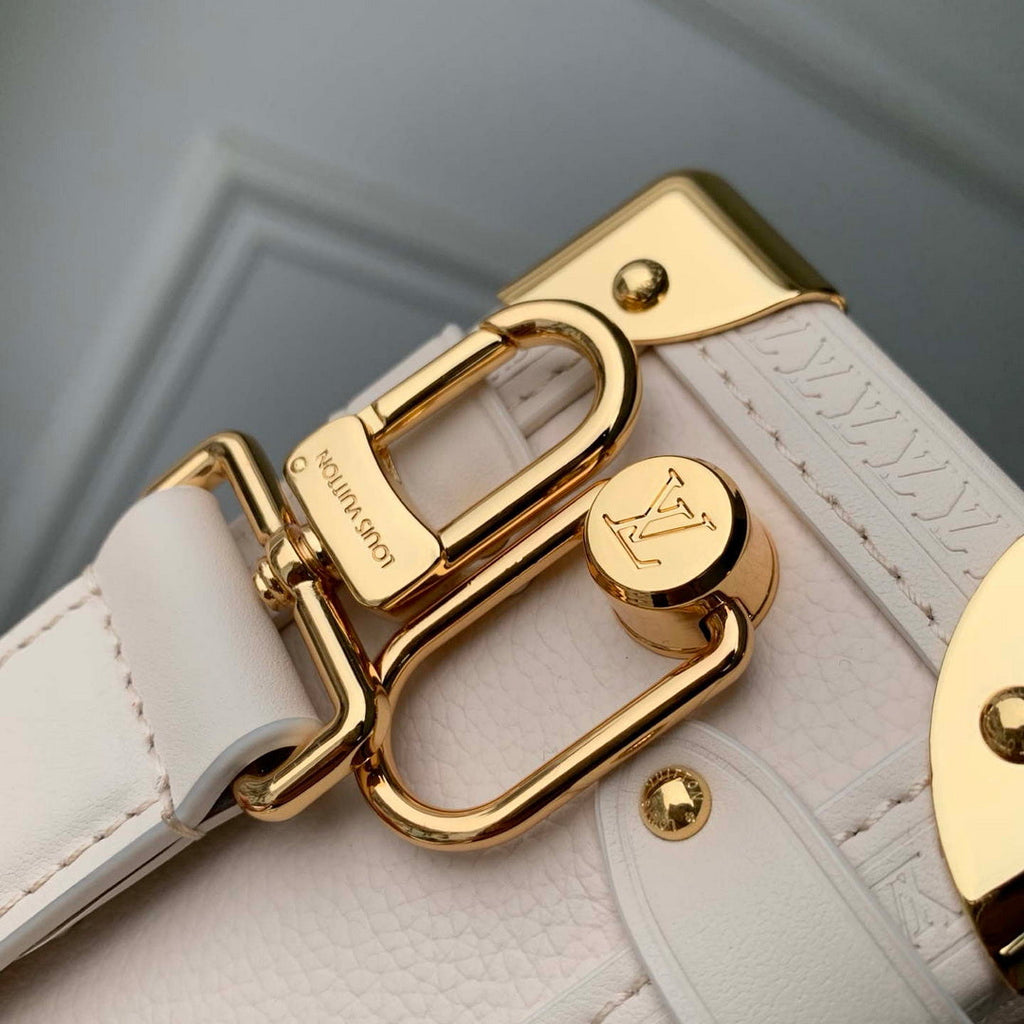 Louis Vuitton LV M27438 Side Trunk PM Bag Chalk