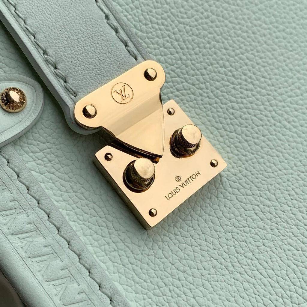 Louis Vuitton LV M27449 Side Trunk PM Bag Light Green