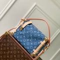 Louis Vuitton LV M27450 Side Trunk MM Bag Denim Blue - Default Title - View 1
