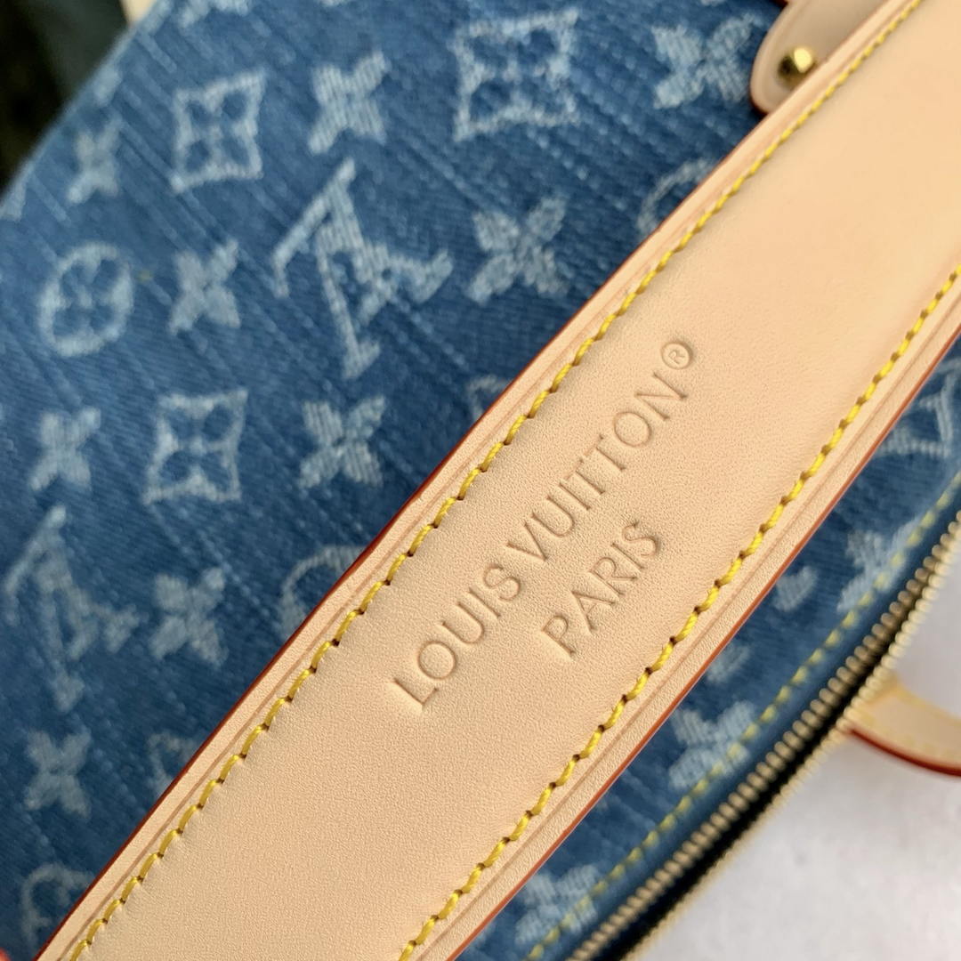 Louis Vuitton LV M27450 Side Trunk MM Bag Denim Blue - Default Title - View 7