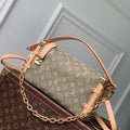 Louis Vuitton LV M27451 Side Trunk MM  East West Bag Khaki Denim - Default Title - View 1