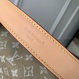 Louis Vuitton LV M27451 Side Trunk MM  East West Bag Khaki Denim - Default Title - View 9