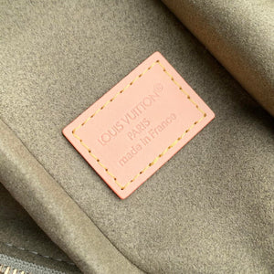 Louis Vuitton LV M27451 Side Trunk MM  East West Bag Khaki Denim - Default Title - View 10