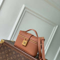 Louis Vuitton LV M27505 Low Key Vanity Pouch Cognac