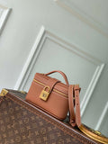 Louis Vuitton LV M27505 Low Key Vanity Pouch Cognac