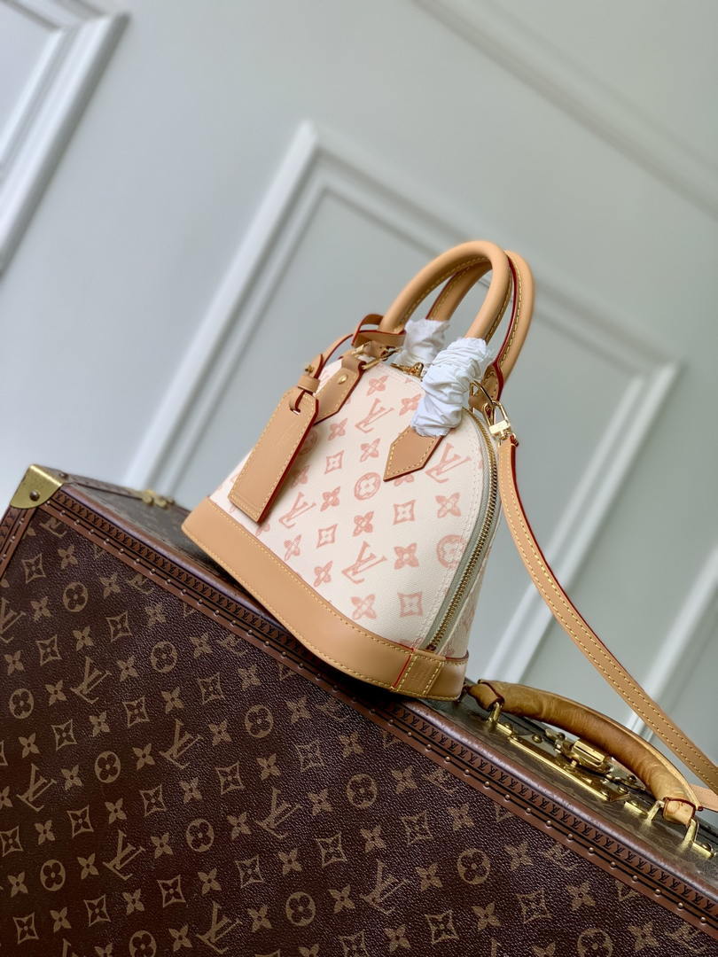 Louis Vuitton LV M27525 Alma BB Bag  Monogram Origine Lin