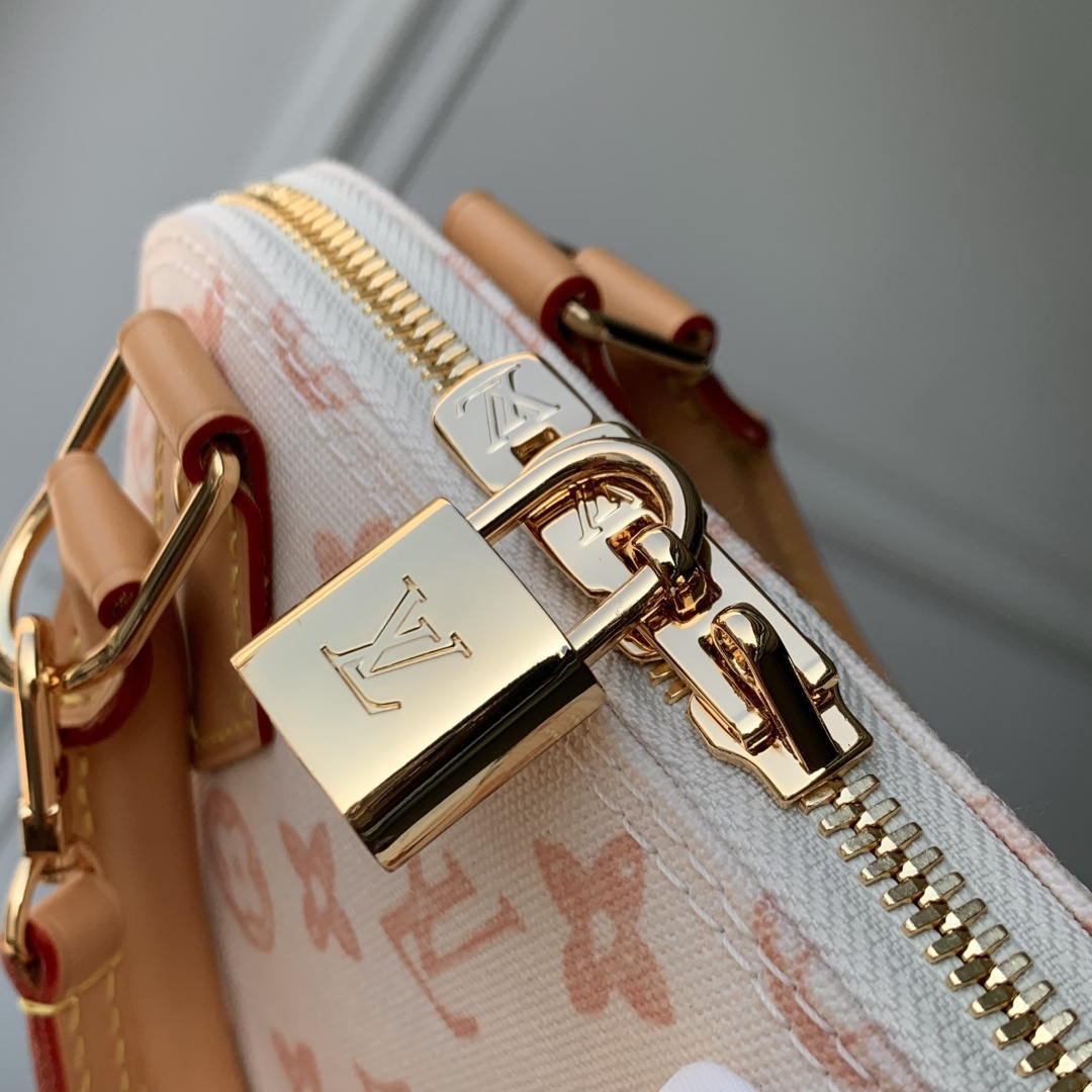Louis Vuitton LV M27525 Alma BB Bag  Monogram Origine Lin