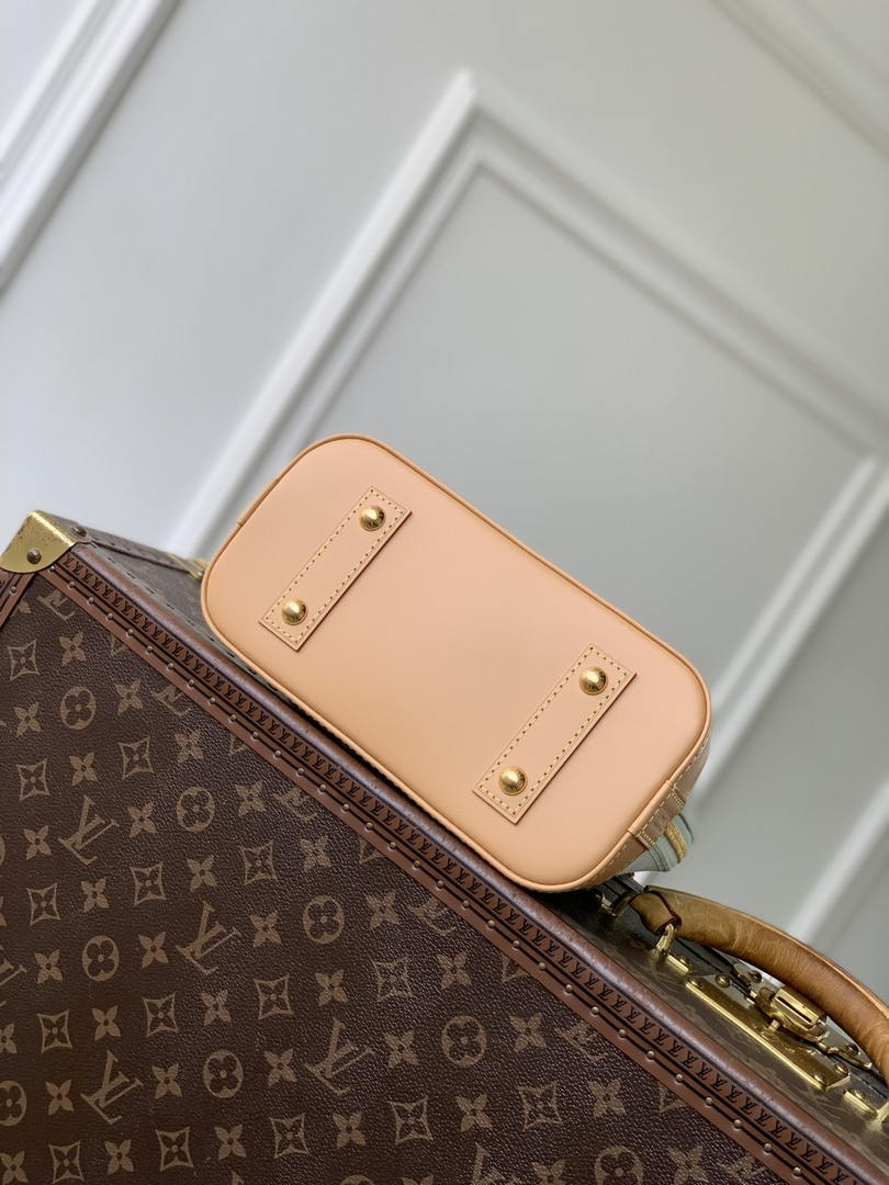 Louis Vuitton LV M27526 Alma BB Bag Blue Other Monogram Canvas