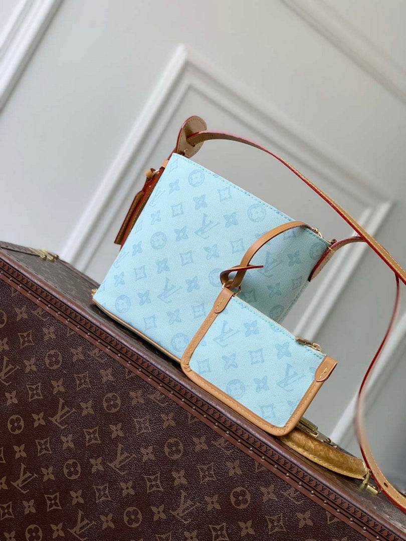 Louis Vuitton LV M27529 All In BB Bag Blue