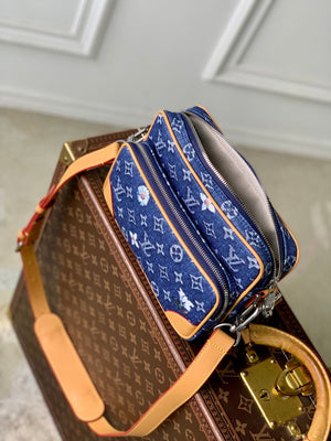Louis Vuitton LV M27553 Nil Cross-body Bag Blue - Default Title - View 10