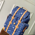 Louis Vuitton LV M27554 Christopher MM Bag Blue - Default Title - View 1