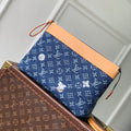 Louis Vuitton LV M27559 Pochette Voyage Souple Bag Blue - Default Title - View 1