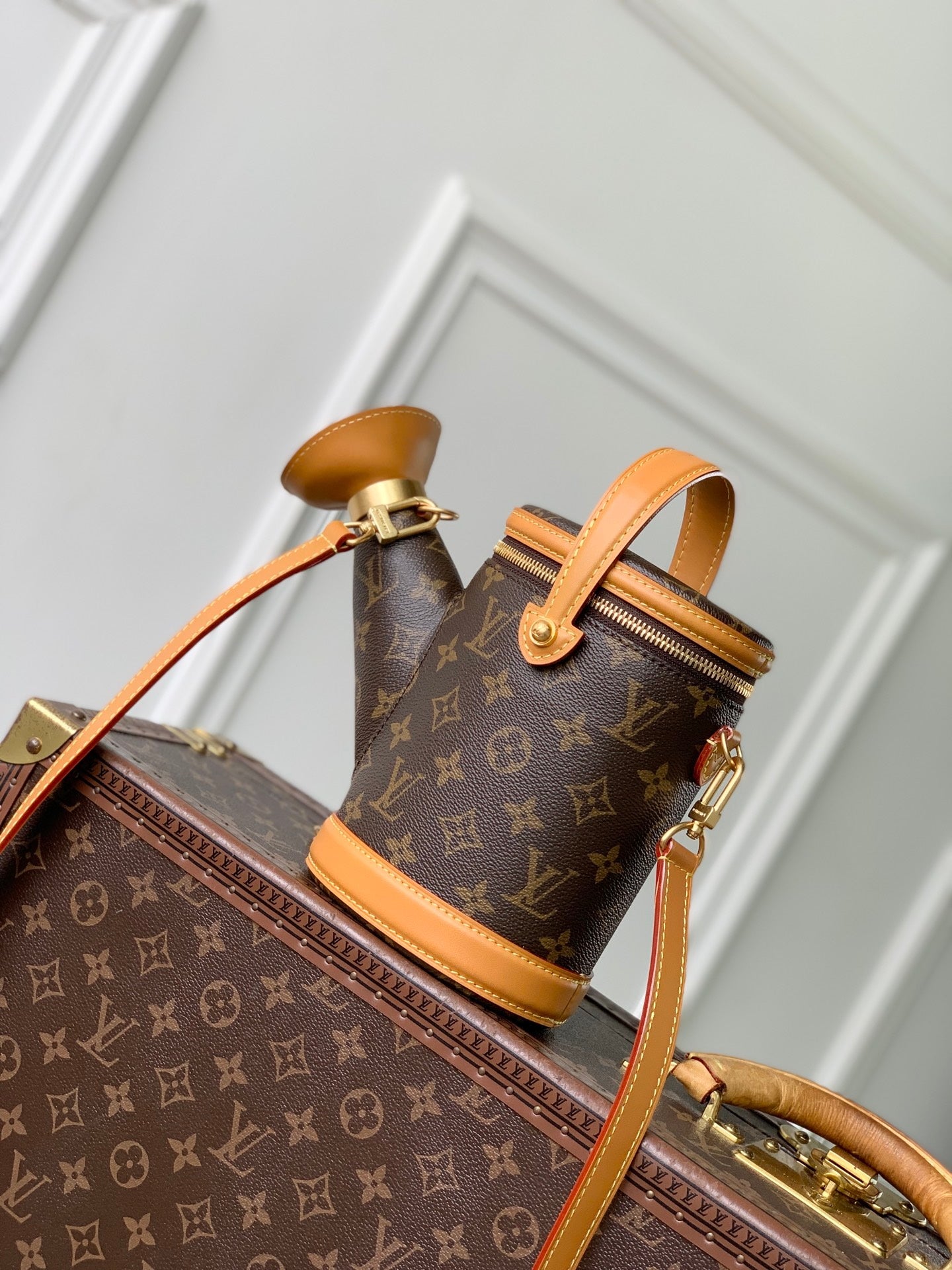 Louis Vuitton LV M27563 Watering Can Bag Monogram